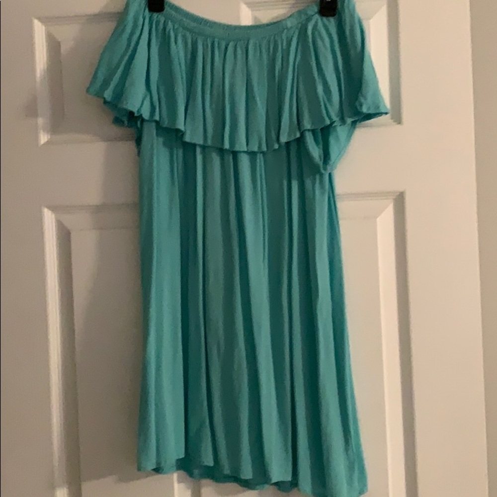 Blue dress